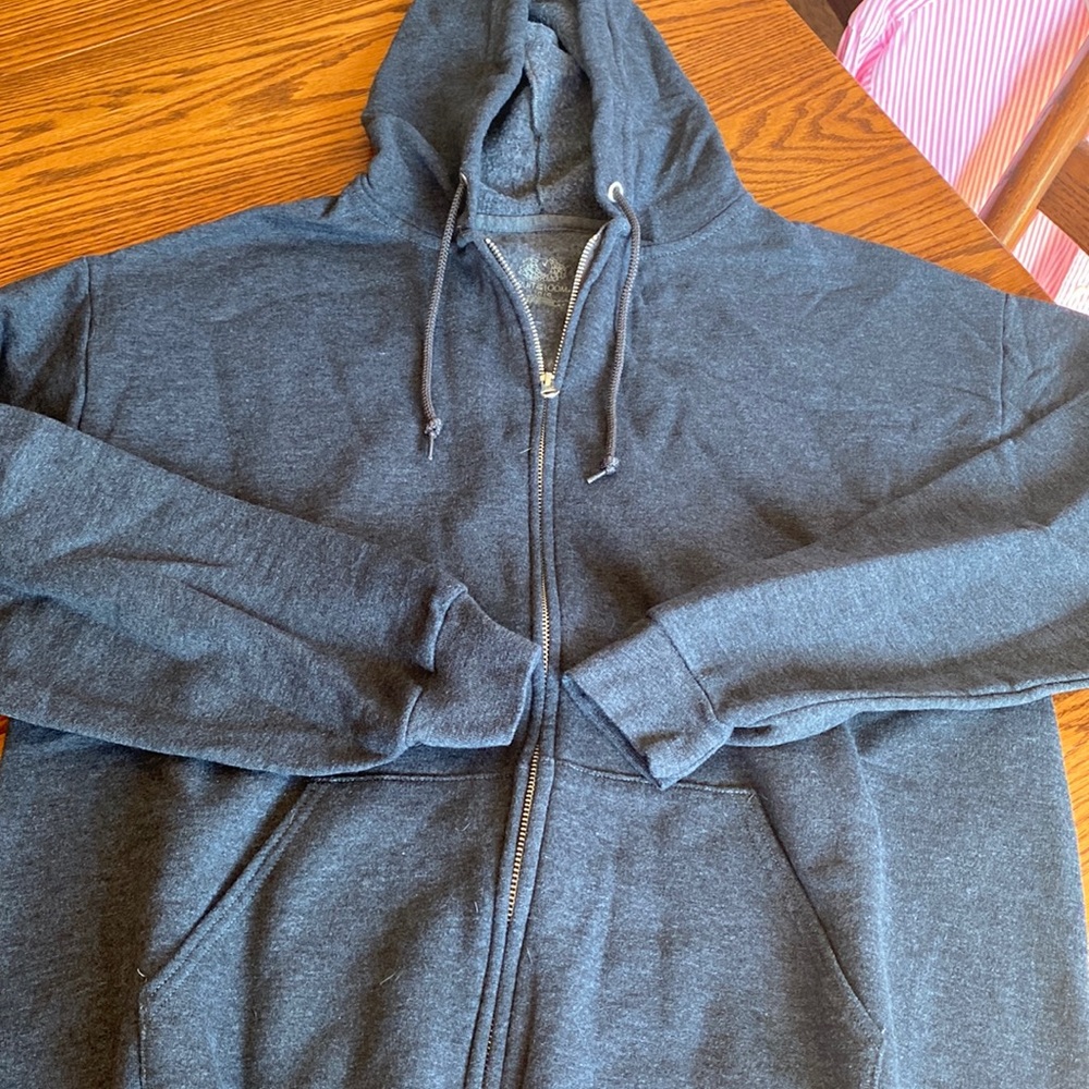 Fruit of the Loom basic zip front hoodie
